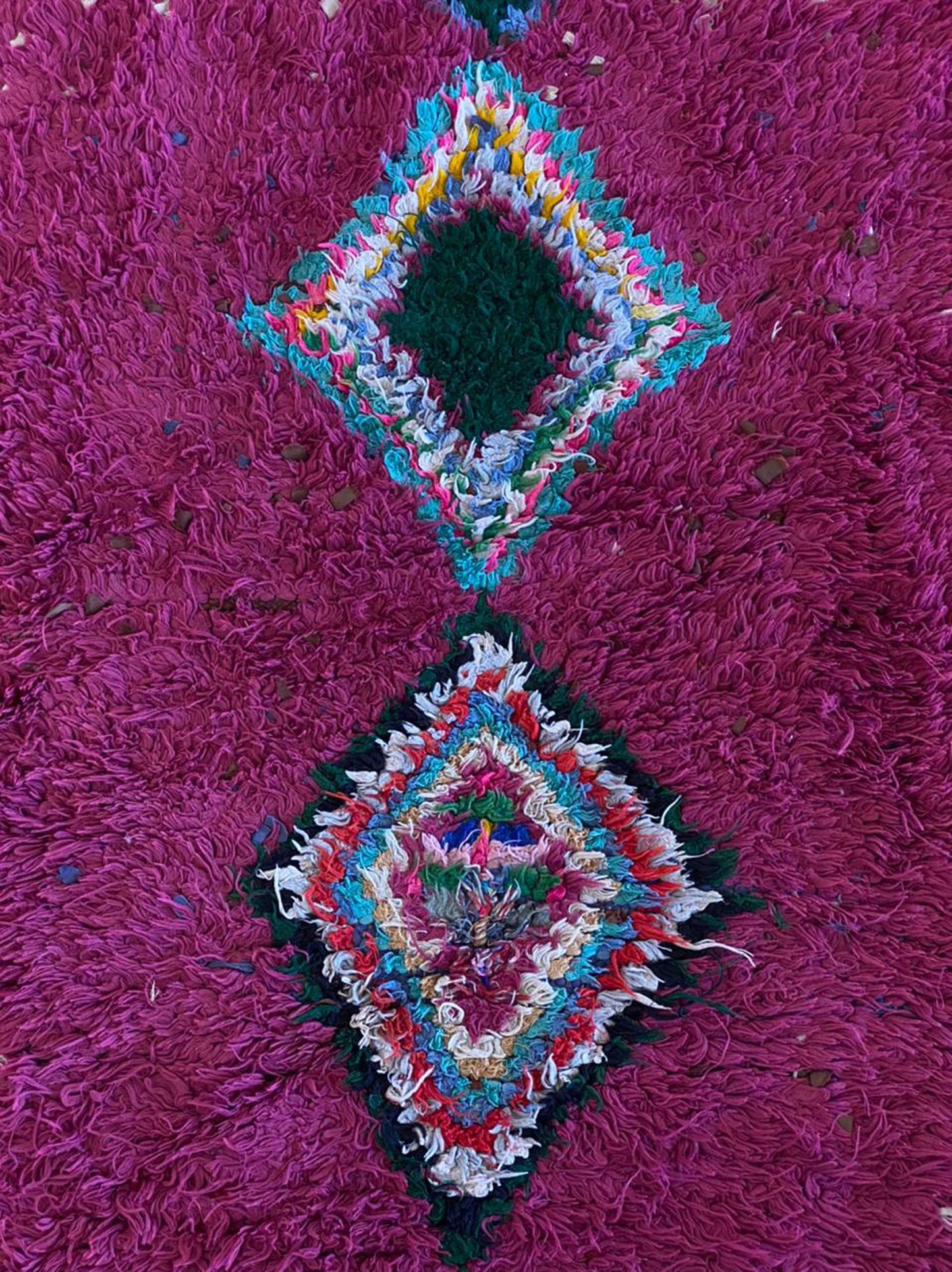 Tapis marocain vintage 3x6 pieds.