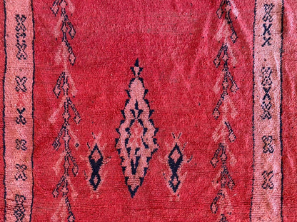 Grand tapis berbère marocain 6x12 pi.