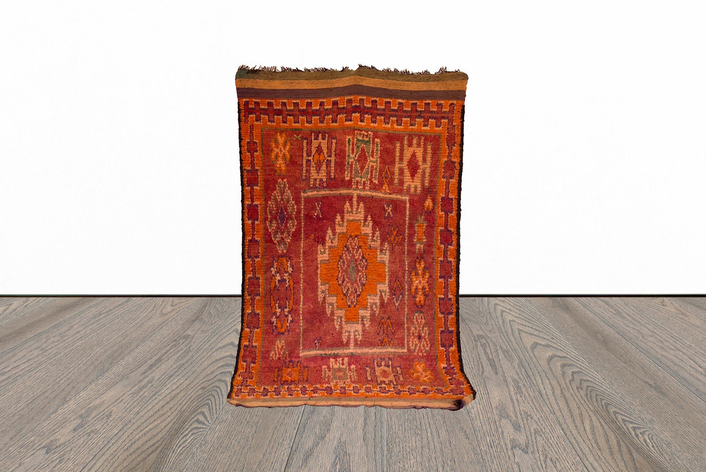 grand tapis berbère marocain 5x9 pieds