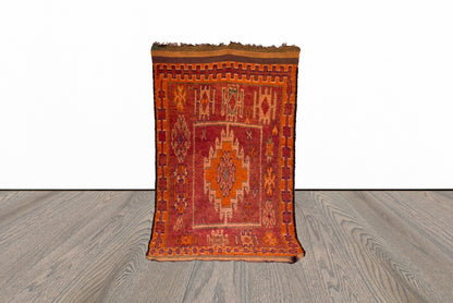 grand tapis berbère marocain 5x9 pieds