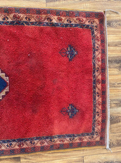 Tapis marocain vintage 4x7 pieds.