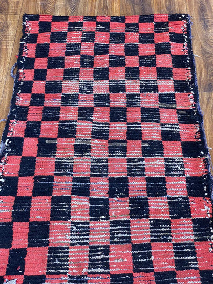 Tapis de couloir à carreaux marocains 3x10 pi.