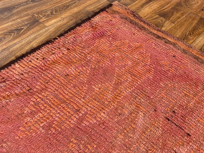 Tapis berbère vintage marocain 5x10 pi.