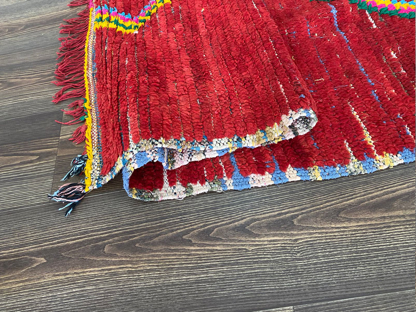 Tapis de couloir marocain, tapis en laine marocaine, tapis d'entrée 4x10 pieds, long tapis marocain, tapis de couloir berbère, tapis de couloir.