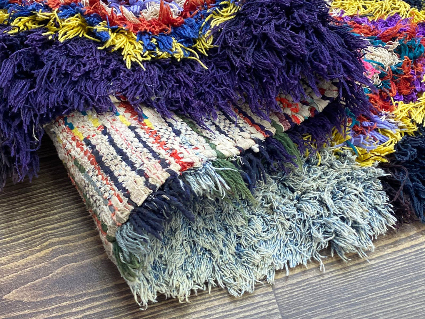 3x10 vintage Berber Moroccan hallway runner Rug.