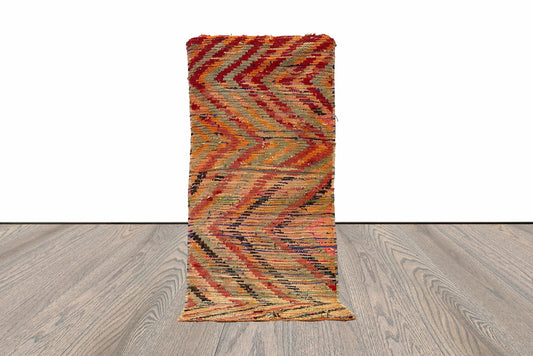 Tapis de course berbère Azilal unique 6x2.