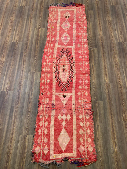 Tapis berbère vintage 3x10.