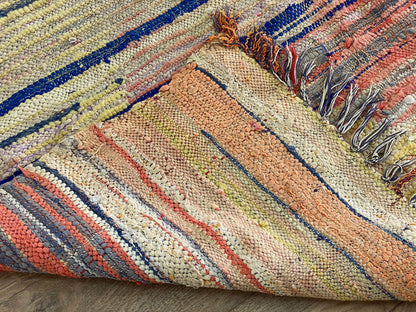 Tapis tribal marocain délavé Diamond 4,5x7.