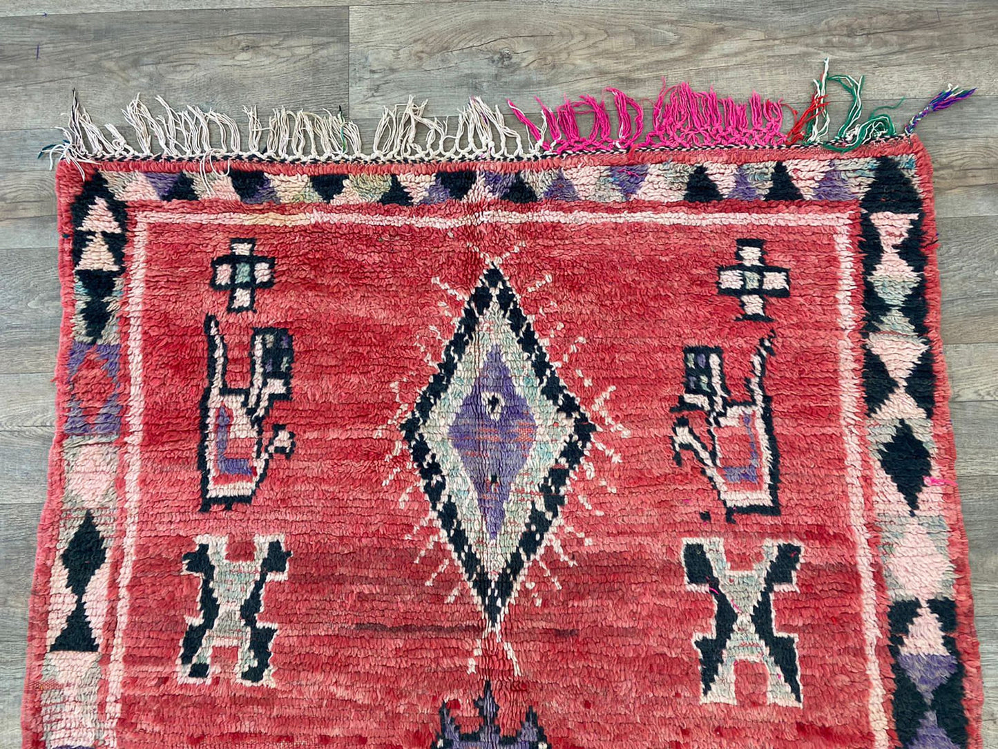 Tapis berbère vintage marocain 4,5x7.