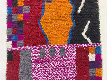 Moroccan colorful Rug, Handmade Custom Area Rug, Made to Order Berber Rug.