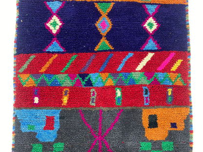 Customized Moroccan Berber Area Rug, Handcrafted colorful woven rug.