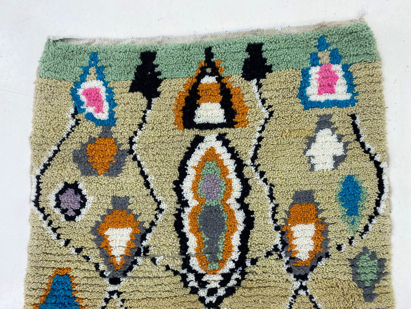 Hand-Knotted Berber Moroccan Rug, Custom Wool Area Rug, wool Berber area rugs.