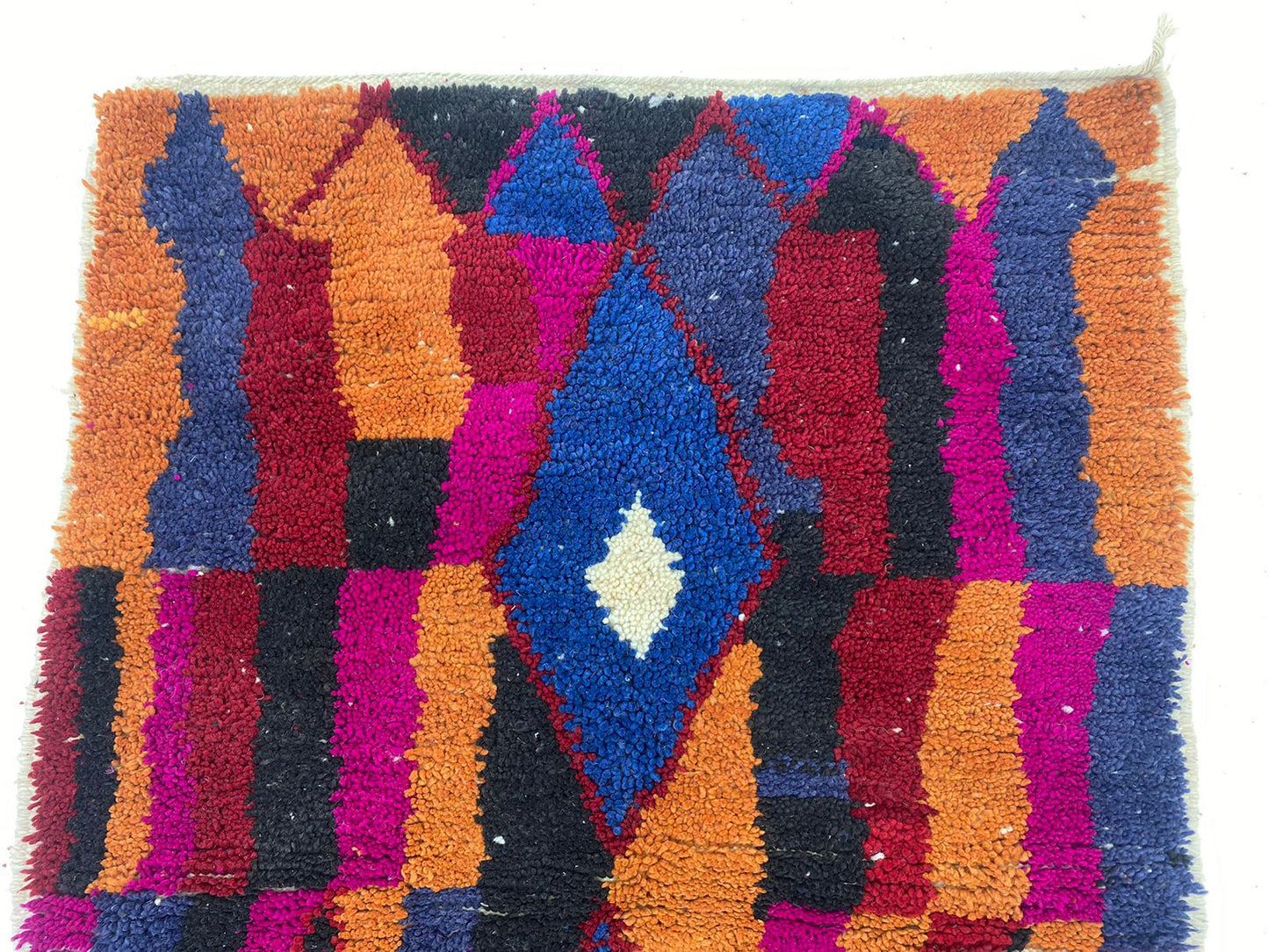 Custom Berber colorful rug, Authentic Moroccan Handmade Area Rug