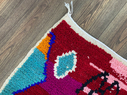 Custom Moroccan rug, Handmade Berber Rug, Hand-Knotted Custom Area Rug.