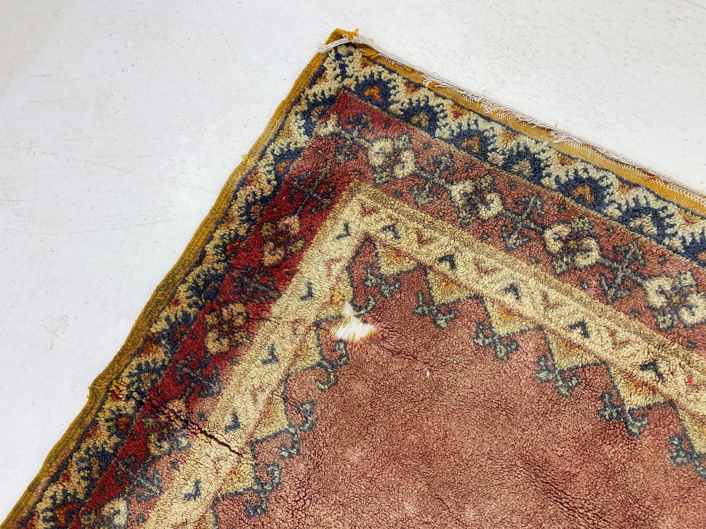 Tapis marocain bohème unique 6x9 pi.