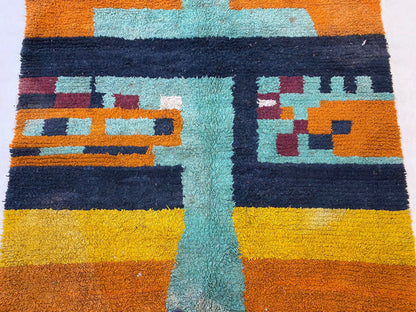 Handcrafted Custom Berber Rug, Personalized Moroccan Area Rug.