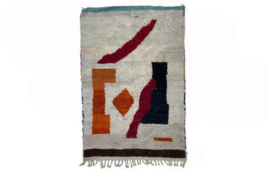 Vibrant Moroccan Colors for Your Living Room, Handwoven Custom Berber Rug.