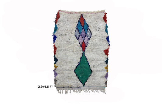 Petit tapis marocain 3x4.5 : Tapis Vintage Diamond.